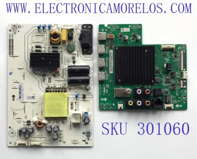 KIT DE TARJETAS PARA TV VIZIO / MAIN 6M03M0003E00R / TD.MT5691.U761 / A0002M00J / FUENTE PW.95W2.681_V505-H9_V3 / P500D104DB / PANEL V500DJ6-D03 REV.CB / MODELO V505-H9